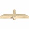 Ekena Millwork Eugene Rough Sawn Timber Gable Bracket, Douglas Fir, 36"W x 13"H x 4"D x 4"F, 9/12 Pitch GBW036X13X0404EUG00RDF - alternate 5